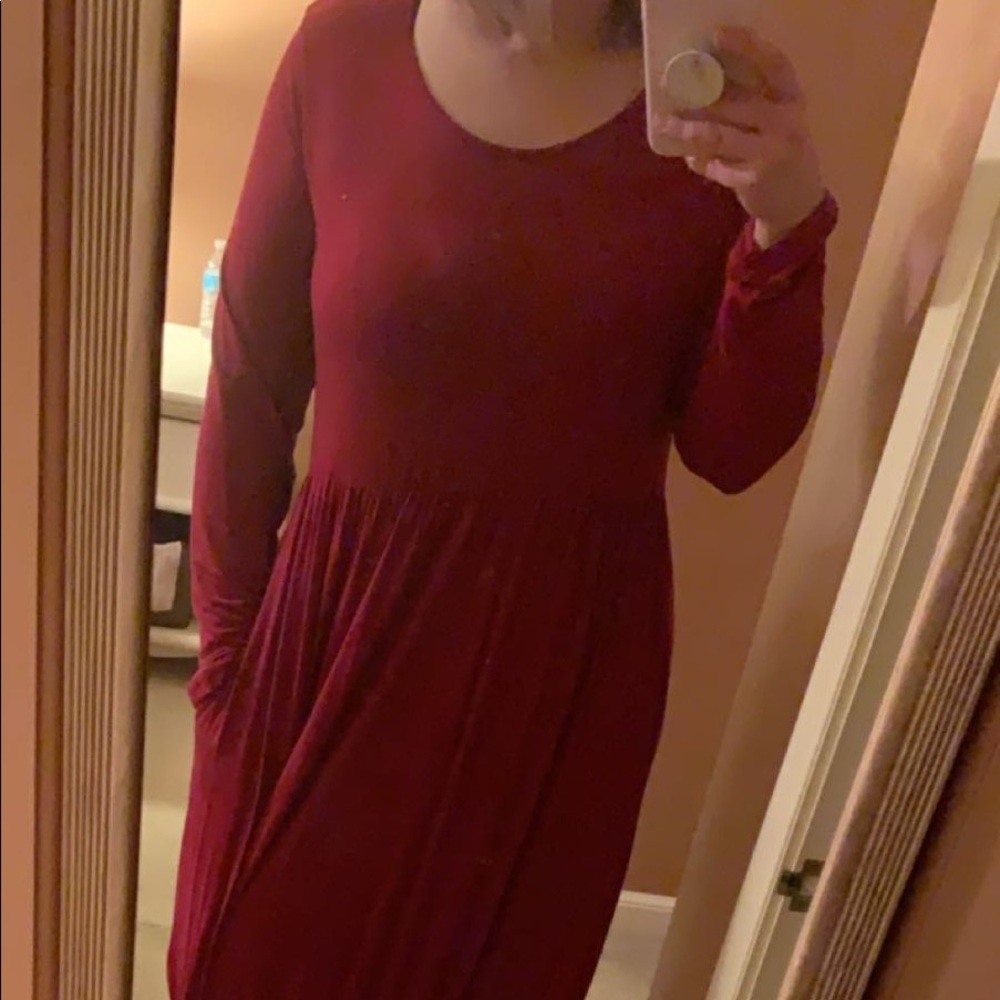 Red Maxi Dress